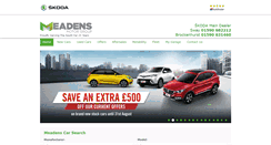 Desktop Screenshot of meadens.co.uk