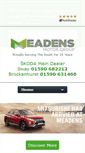 Mobile Screenshot of meadens.co.uk